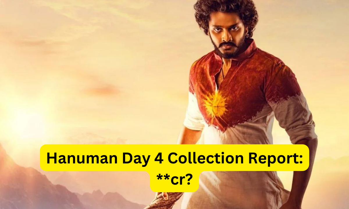 Hanuman Box Office Collection Day 4 Sacnilk Hit or Flop