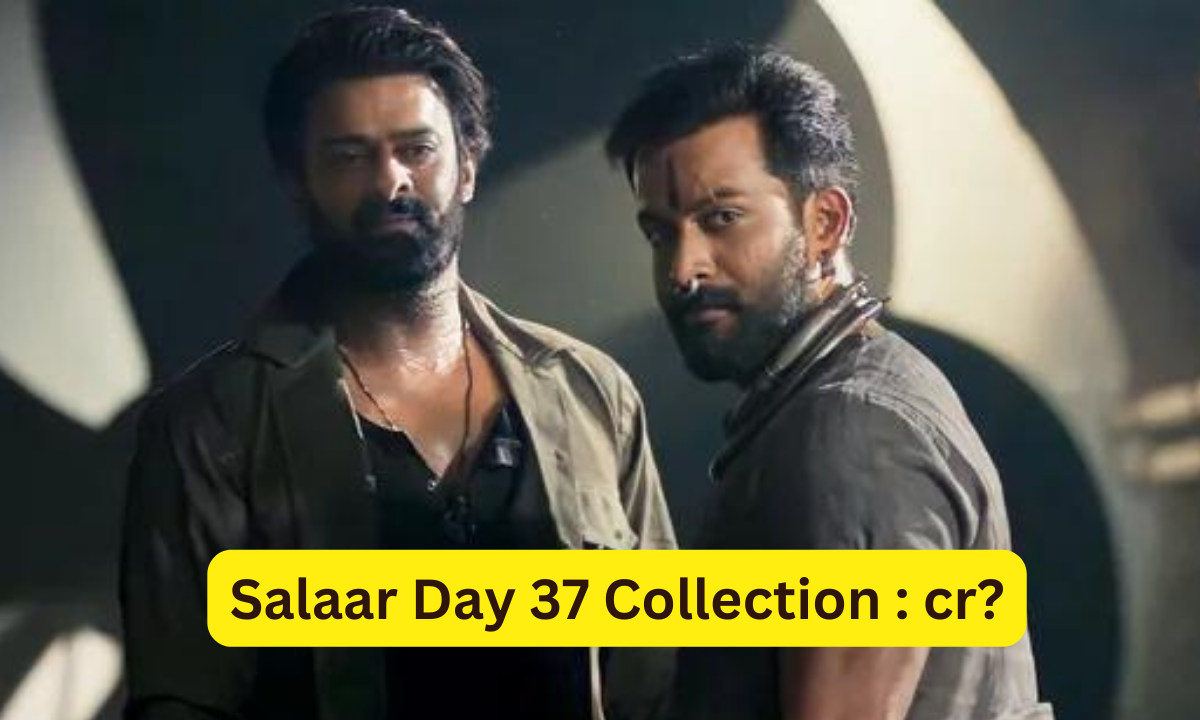 Salaar Box Office Collection Day 37 Sacnilk