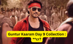 Guntur Kaaram Box Office Collection Day 9 Sacnilk