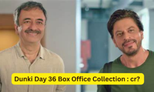 Dunki Box Office Collection Day 36 Sacnilk