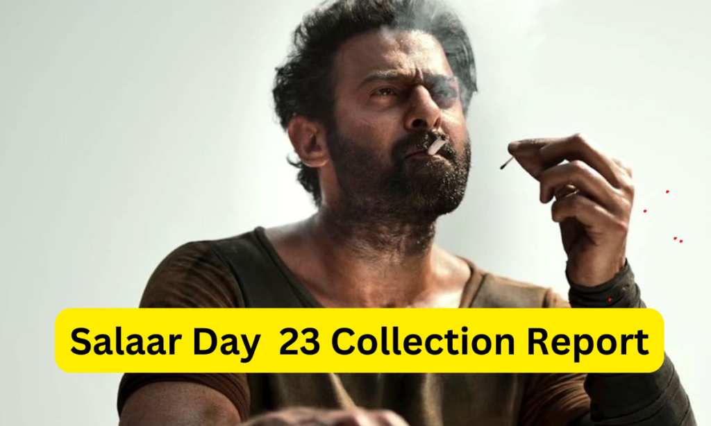 Salaar Box Office Collection Day 23 Sacnilk